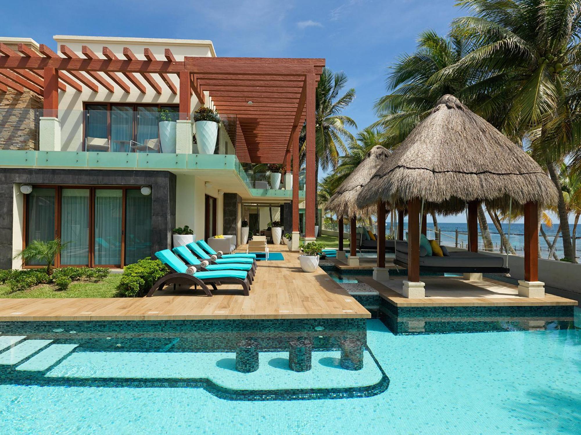 Azul Villa Esmeralda Puerto Morelos Luaran gambar