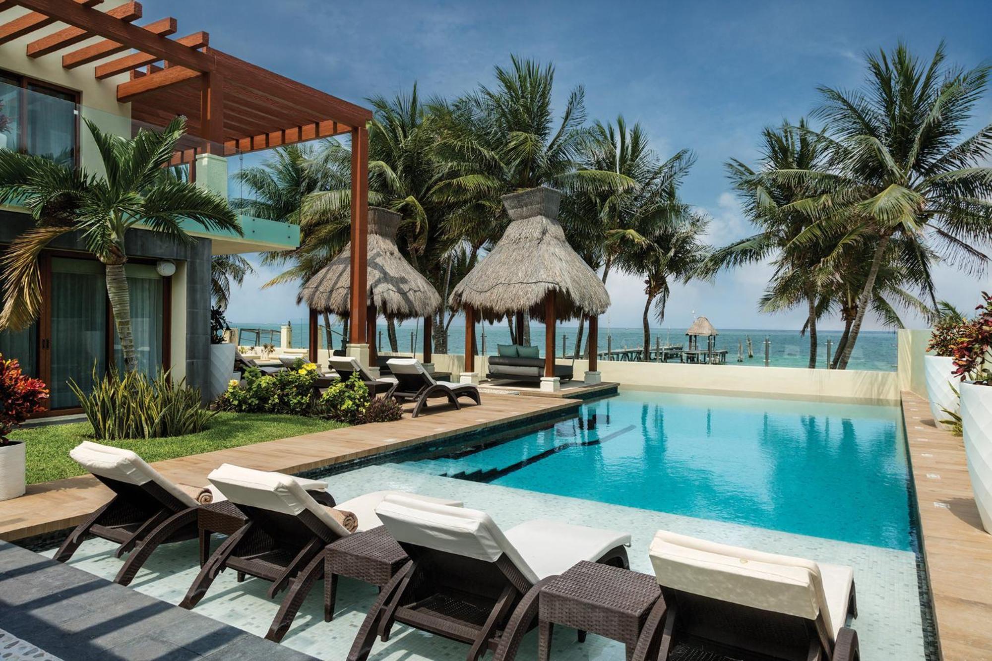 Azul Villa Esmeralda Puerto Morelos Luaran gambar