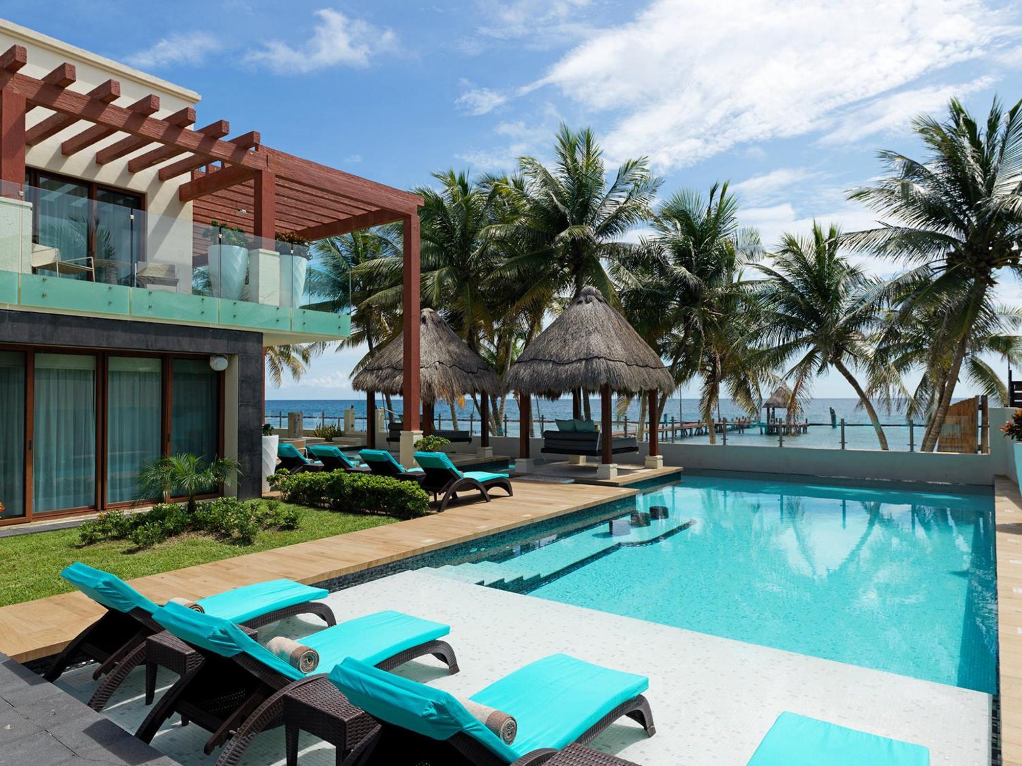 Azul Villa Esmeralda Puerto Morelos Luaran gambar